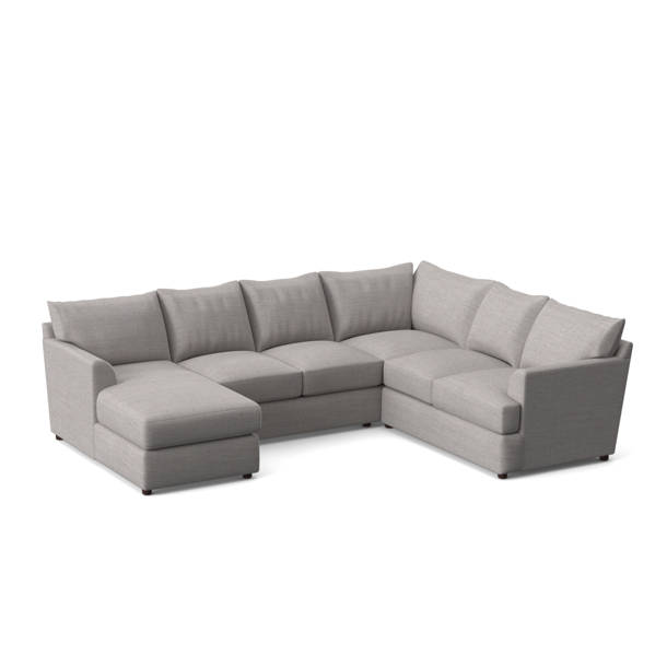 Klaussner Furniture Findley 2 Piece Upholstered Sectional & Reviews